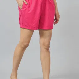 Suha Women Solid Mid-Rise Shorts-image-30