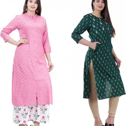 Vishakha Style Women Ethnic Motifs Printed Kurta image 5