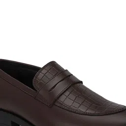 GALEX Men Leather Loafers image 3