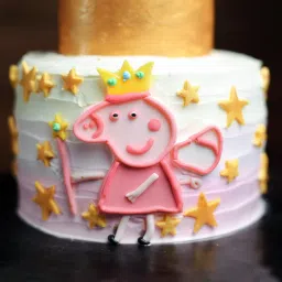 Peppa Pig Theme Designer Cake image 3