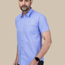 BLACKLILLY Men Standard Slim Fit Casual Shirt image 3