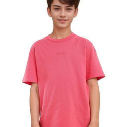RARE ONES Boys Solid Round Neck Cotton T-shirt-picture-24