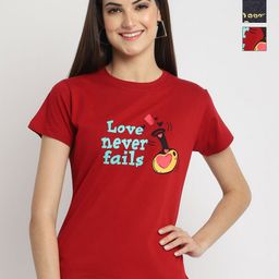 Tromko Women Typography Printed T-shirt-picture-36