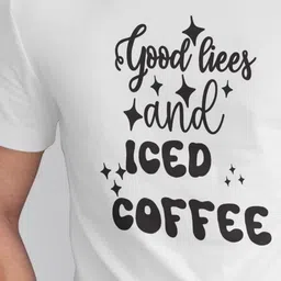 Seekbuylove Men Bio Finish Typography Printed Round Neck Pure Cotton T-shirt image 2