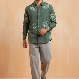 TRULOOM Men Standard Printed Casual Shirt-picture-35