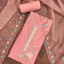 MANVAA Embellished Unstitched Dress Material-picture-35