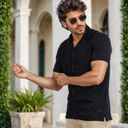 Celio Men Classic Opaque Casual Shirt-image-29