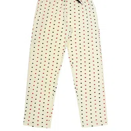 Fasha Girls Pack Of 2 Printed Cotton Slim-Fit Ankle Length Track Pants-picture-22