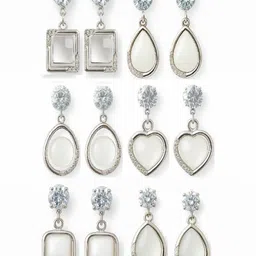 lovansh LovanshAlloy Crystals Earrings-picture-21