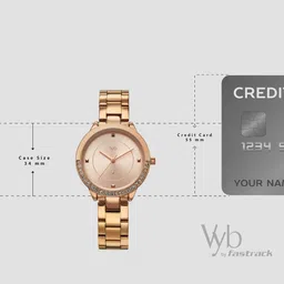 Fastrack Women Dial & Stainless Steel Straps Watch FV60107WM02W image 5