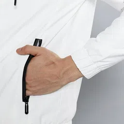 Fort Collins Typography Printed Hooded Tailored Jacket image 2