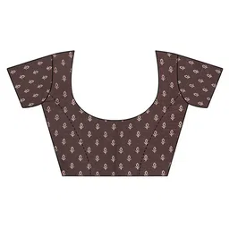 Moda Rapido Floral Printed Saree with Unstitched Blouse Piece image 4