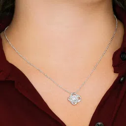 Rakva Women White Necklace and Chains-picture-11