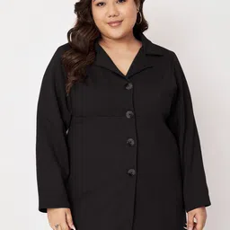 BRINNS Single Breasted Hip Length Overcoat image 1