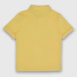 Tommy Hilfiger Boys Brand Logo Printed Polo Collar Applique T-shirt image 3