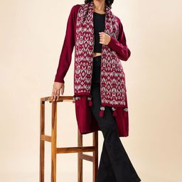 RANGMANCH BY PANTALOONS Women Longline Shrug-picture-8