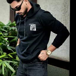 SZN Men Printed Hooded Sweatshirt image 2