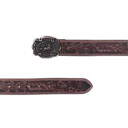 Celtic Unisex Leather Belt image 2