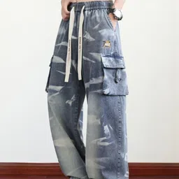 KPOP Men Printed Original Trousers image 1