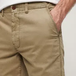 superdry Vintage Officer Chino Shorts image 4