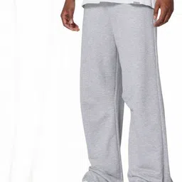 GROOFINGS Men Solid Comfortable Relaxed Fit Easy Wash Trousers image 2
