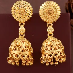 DIVASTRI Gold-Plated Brass Earrings image 5