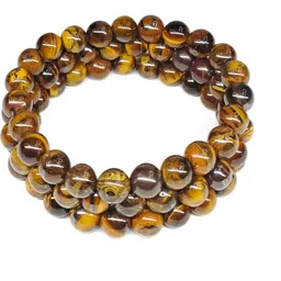 Divine souvenirs Unisex Set Of 3 Artificial Beaded Elasticated Bracelets-picture-35