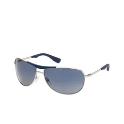 WEB EYEWEAR Men Oval Sunglasses with UV Protected Lens WE0296 66 16V-picture-13