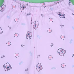 V-Mart Infant Boys Printed Polo Collar T-shirt With Shorts image 2