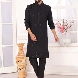 Arihant Rai Sinha Men Embellished Thread Work Kurta image 2