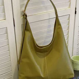 PURPLEHUNT Women Solid Oversized Shopper Hobo Bag-picture-31