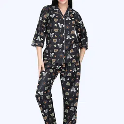 ALL ABOUT HER Women Printed Night suit-image-56
