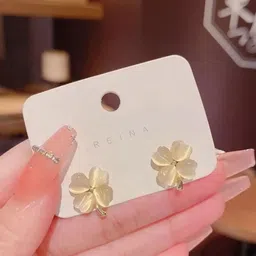 Estailo fashion Floral Studs Earrings-picture-29