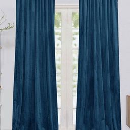 HOMEMONDE Blue Set of 2 Black Out Door Curtain-picture-30