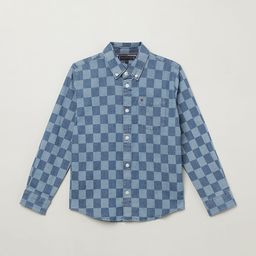 Tommy Hilfiger Boys Opaque Checked Casual Shirt-picture-41