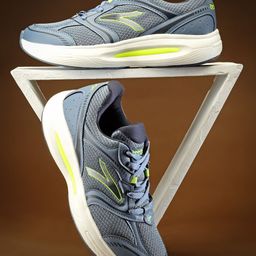 Action Men Mesh Running Non-Marking Shoes-picture-40