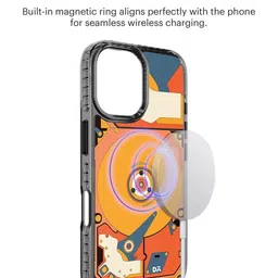 DailyObjects Geometric Printed iPhone 16 Back Case Mobile Accessories image 2