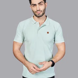 BE POSITIVE Men Polo Collar Regular Fit T-shirt-picture-12