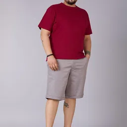 UNSIZED Men Regular Fit Mid-Rise Cotton Shorts image 3