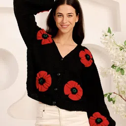 Velvery Women Floral Cardigan-picture-33