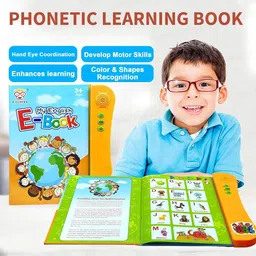 FunBlast Kids E-Book with Alphabet, Numbers, Shapes, Animals, Nursery Rhyme, Learning Book image 2