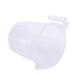 Kuber Industries Transparent 4 piece Solid Plastic Bath Accessories Set image 4