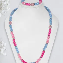 COCO CANDY Girls Pearl Beaded Jewellery Set-picture-23