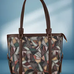 Lookout fashion Oversized Shopper Shoulder Bag with Tasselled-picture-22