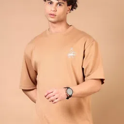 V-Mart Men Solid Round Neck Cotton T-shirt-picture-21