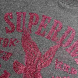 superdry Embellished Varsity Relaxed T-Shirt image 4