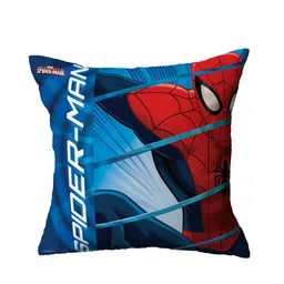 Marvel Kids Red & Blue Spiderman Printed Filled Square Cushion With Cover image 3
