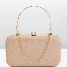 DressBerry Embellished Box Clutch image 2