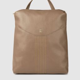 Baggit Women Brown Solid Backpack-picture-1