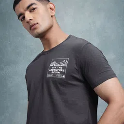 The Roadster Lifestyle Co. Solid Round Neck T-shirt-picture-13